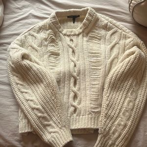 Maje cropped sweater